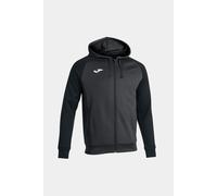 Chaqueta Con Capucha Joma Academy IV Antracita Negro - Chaqueta Con Capucha Niño MKP