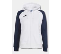 Chaqueta Con Capucha Joma Academy IV Blanco Marino - Chaqueta Con Capucha Mujer MKP