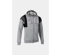 Chaqueta Con Capucha Joma Confort III Gris Melange - Chaqueta Con Capucha Niño MKP