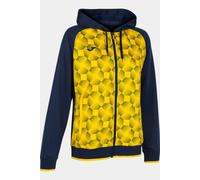 Chaqueta Con Capucha Joma Supernova III Marino Amarillo - Chaqueta Con Capucha Mujer MKP