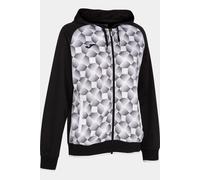 Chaqueta Con Capucha Joma Supernova III Negro Blanco - Chaqueta Con Capucha Mujer MKP