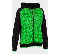 Chaqueta Con Capucha Joma Supernova III Negro Verde Flúor - Chaqueta Con Capucha Mujer MKP