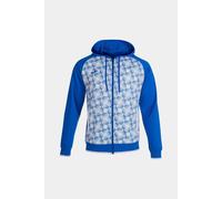 Joma Chaqueta con capucha supernova iii royal blanco