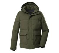 G.I.G.A. DX Hombre Chaqueta acolchada/chaqueta funcional con aspecto de plumón y capucha con cremallera GW 26 MN QLTD JCKT, olivgrün, 3XL, 43518-000