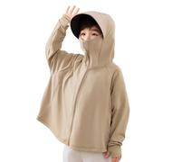 Chaqueta Con Capucha Ligera Cape Sun Para Niñas, Perfecta Verano, Excursiones Actividades Al Aire Libre