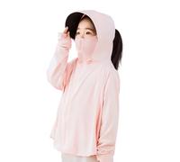 Chaqueta Con Capucha Ligera Cape Sun Para Niñas, Perfecta Verano, Excursiones Actividades Al Aire Libre