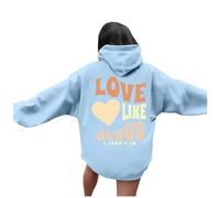 Chaqueta con Capucha para Mujer Manga Larga Chaqueta Casual Ajuste Holgado Cuello Redondo Sudadera Sudadera con CordóN de Ajuste Sudaderas Cuello Redondo Baratas Sweatshirts Y2K