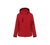 Chaqueta con capucha softshell forrada mujer Kariban L