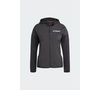 Chaqueta de senderismo con capucha para mujer adidas Terrex Xperior Climawarm+ Wind Light S Female