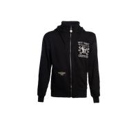 West Coast Choppers Men Zip Hoodie High Speed, Talla:XL, Color:Black
