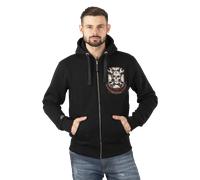 Chaqueta con capucha West Coast Choppers Mechanic Negra L