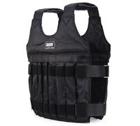 Chaqueta Con Pesas - Chaleco De Entrenamiento Con Pesas Sin De Hierro, Con Para Entrenamiento De Fuerza, Tamaño De Pecho Ajustable | Chaleco Fitness De Alto Rendimiento Para Hombre