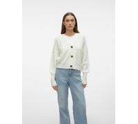 Chaqueta corta abotonada Mujer Talla M. Color Blanco