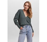 VERO MODA Vmlea LS V-Neck Cuff Cardigan Noos Suter crdigan, Bálsamo Verde, S para Mujer