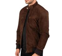 Chaqueta Corta Para Hombre: Cálidos De Invierno Temporada Fría Chaqueta De Piel Sintética Para Hombre Resistentes De Carga Endurance Chaqueta Fina Básicas Ropa Deportiva Transición