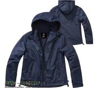CHAQUETA CORTAVIENTOS BRANDIT CREMALLERA SEÑORA FORRADA CHAQUETA...