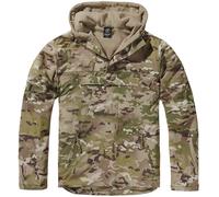 CHAQUETA CORTAVIENTOS CON CAPUCHA FORRO S-5XL iMPERMEABLE ESQUÍ SNOWBOARD HOMBRE