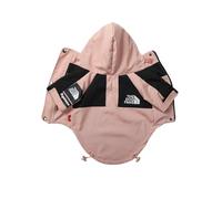 Chaqueta cortavientos para perros, abrigo cortavientos para perros pequeños y grandes, impermeable con capucha para bulldog francés chihuahua (rosa, XL)
