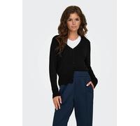 ONLY Onlvenice Life LS Vneck Cardigan Nca Knt Suéter, Negro, L para Mujer