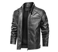 Chaqueta Cuero Hombre Chaqueta Entretiempo Hombre Moto Cazadora Aviador Traje Moto Jacket De Chaqueton Casaco Homem Jacket Cazadora Piel Cuero Mens Para Otoño Leather Vintage Vacuno De Entretiempo