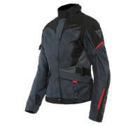 DAINESE TEMPEST 3 MUJER D-DRY JACKET EBONY/BLACK/LAVA-RED - Talla 40