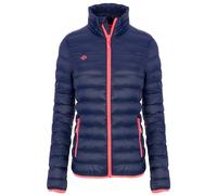 Izas - Chaqueta de Fibra para Mujer - Chaqueta Térmica de Rápido Secado con Cierre de Cremallera - Material Transpirable Ideal para Actividades al Aire Libre - Nasser Azul y Coral - Talla XL