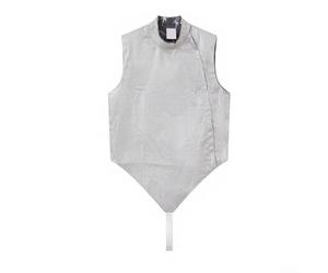 Chaqueta de aluminio para esgrima conductiva, chaleco de esgrima para entrenamiento, partido, competición, esgrima eléctrica, ropa para jóvenes y adultos (48#)