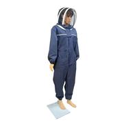 Chaqueta de apicultura con ventilación corporal completa y capucha de velo de protección. Ropa de apicultor.(3XL)