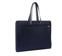 Chaqueta de archivo Carpeta A3, bolso multicapa de gran capacidad, paquete arte, bolsa almacenamiento con cremallera y asa tela Oxford Carpeta de archivos expandida(Blue)