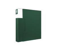 Chaqueta de archivo Carpeta A4 multicapa de 80 páginas, libro información con insertos transparentes, material oficina, carpeta for partituras Carpeta de archivos expandida(Green)