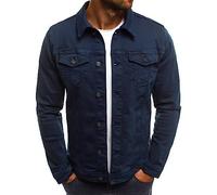 Chaqueta de camisa para hombre, de manga larga, de gran tamaño, para el tiempo libre, para el invierno, informal, para trabajo, cómoda, para senderismo, para otoño e invierno, R Bu2, M