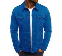 Chaqueta de camisa para hombre, de manga larga, de gran tamaño, para el tiempo libre, para el invierno, informal, para trabajo, cómoda, para senderismo, para otoño e invierno, R Bu1, M