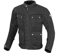 Merlin Chigwell Utility Chaqueta encerada en motocicleta, negro, tamaño S para Hombres