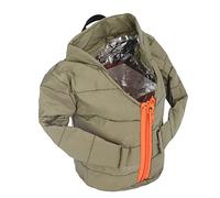 Chaqueta de Cerveza, Chaqueta de Bebida, Cubierta de Enfriador de Bebidas, Abrigos de Cerveza Fría Aislados para Botellas de Latas, 4.7 X 2.8 X 4.3 Pulgadas (Verde (mangas largas))