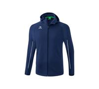 erima Liga Star-Chaqueta de Entrenamiento con Capucha, Azul Marino y Blanco, M Unisex Adulto