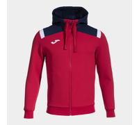 Chaqueta con capucha hombre toledo rojo marino M