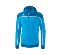 erima Change by Chaqueta de Entrenamiento con Capucha, curacao/mykonos/blanco, 140 Unisex niños