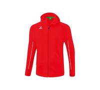 erima Liga Star-Chaqueta de Entrenamiento con Capucha, Rojo/Blanco, 104 Unisex niños