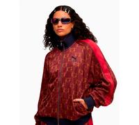 Chaqueta de chandal con gráfico Relaxed Puma x KidSuper T7 para hombre Rojo XS