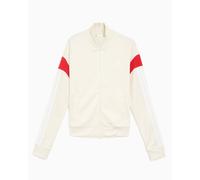 Chaqueta de chandal con logo adidas Originals House Of Tiro Nations Pack para mujer Blanco M