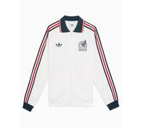 Chaqueta de chandal con logo adidas Originals Mexico Football para hombre Blanco M
