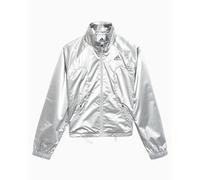 Chaqueta de chandal con logo adidas Performance F50 para mujer Plateado L