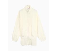 Chaqueta de chandal con logo Oversize adidas Originals Santiago para mujer Blanco L