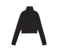 Chaqueta de chándal corta de corte semiajustado FUTURE.PUMA.ARCHIVE T7 para mujer, Ropa, Negro/Blanco, S S