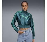 Chaqueta de chándal corta FUTURE.PUMA.ARCHIVE T7 para mujer, Ropa, Verde, XS