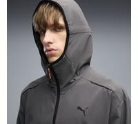 Chaqueta de chándal elástica en 4 direcciones PUMATECH de corte holgado para hombre, Ropa, Gris, XS