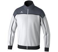 Erima Chaqueta de entrenamiento CHANGE by (1032429) Unisex adulto, blanco/slate grey/negro, L