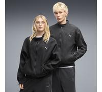 Chaqueta de chándal holgada FUTURE.PUMA.ARCHIVE T7 de sarga lavada unisex, Ropa, Negro, XS