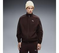 Chaqueta de chándal holgada PUMA Class Full-Zip para hombre, Ropa, Marrón, M
