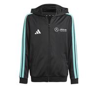 adidas Niños Mercedes - AMG Petronas Formula One Team DNA Full Zip Hood Youth, Black/White, 11-12 Years
